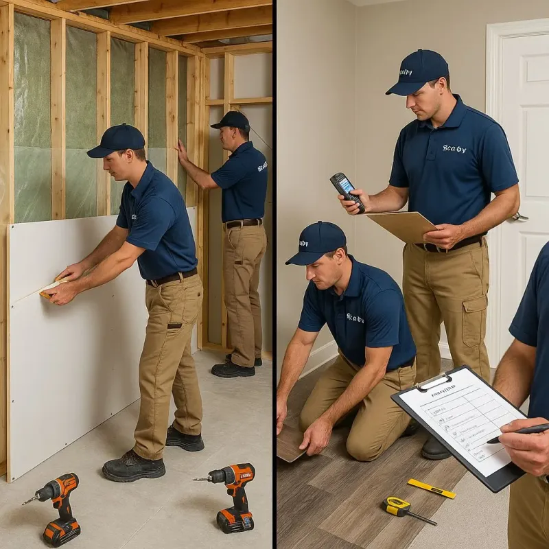 Repairs and Reconstruction process in Yarmouth, ME